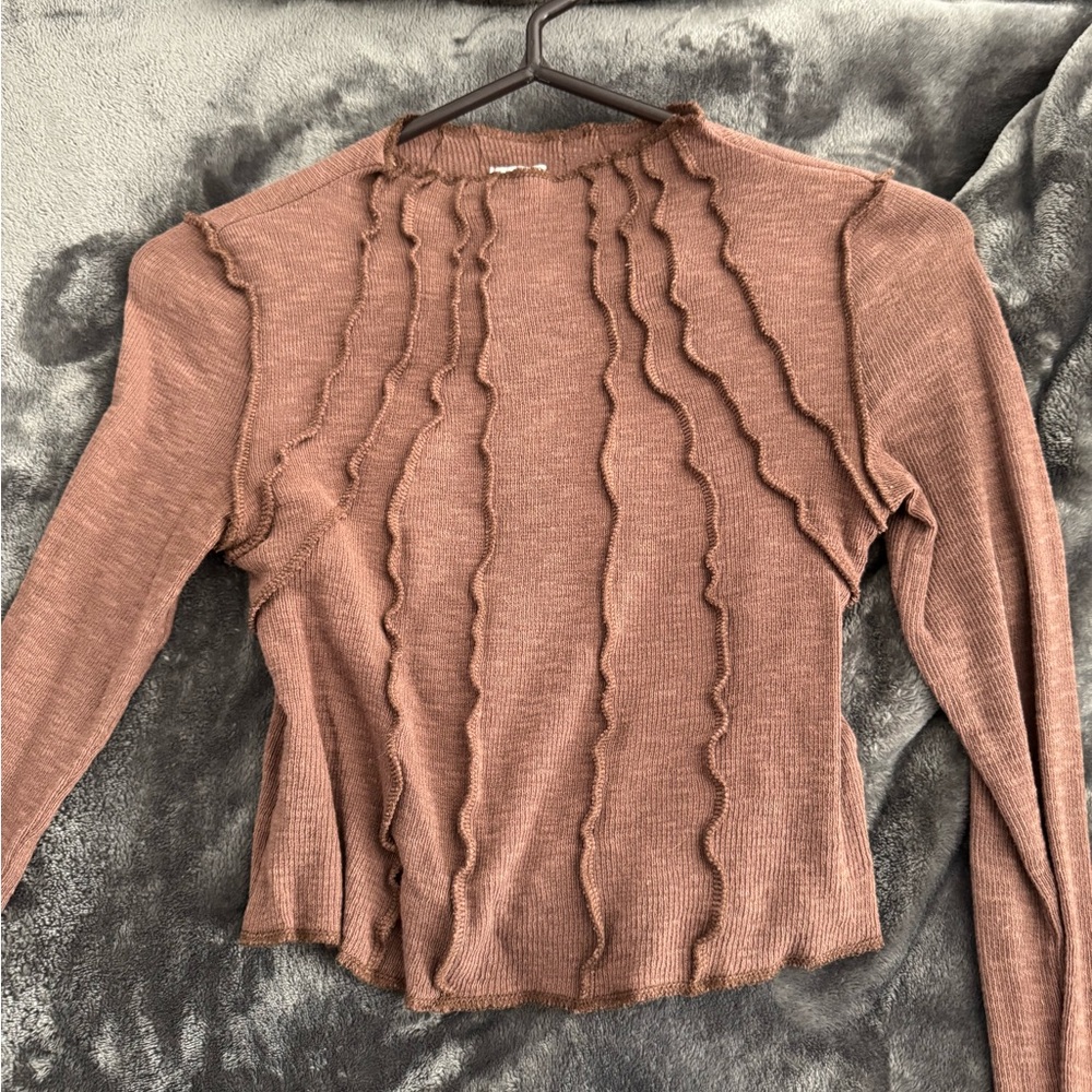 Urban Outfitters high neck tight long sleeve